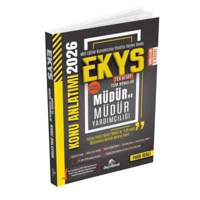 Dizgi Kitap 2026 MEB EKYS Müdür ve Müdür Yardımcılığı Konu Anlatımı Fatih Sesli Genişletilmiş 5. Baskı