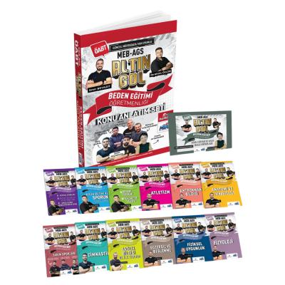 Dizgi Kitap 2026 Altın Gol MEB AGS ÖABT Beden Eğitimi Öğretmenliği Çıkmış Soru Analizli Konu Anlatım Seti