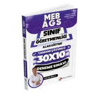 Dizgi Kitap 2026 MEB AGS ÖABT Sınıf Öğretmenliği Alan Eğitimi Tamamı Çözümlü 10 Deneme Sınavı Tolga Belli
