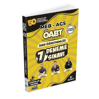 Dizgi Kitap MEB AGS Sınıf Öğretmenliği Tamamı Çözümlü Fasiküller Halinde 7 Deneme Sınavı