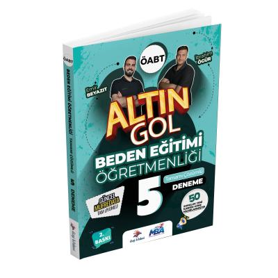 Dizgi Kitap 2026 MEB AGS ÖABT Altın Gol Beden Eğitimi Öğretmenliği Tamamı Çözümlü 5 Deneme 2. Baskı