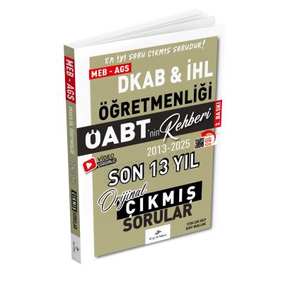 Dizgi Kitap 2026 Meb Ags ÖABT DKAB İHL Öabt'nin Rehberi Konularına Göre Tasnif Edilmiş Son 13 Yıl Orijinal Video Çözümlü Çıkmış Sınav Soruları 3. Baskı Zarif Muallime Esra Işık Kulp