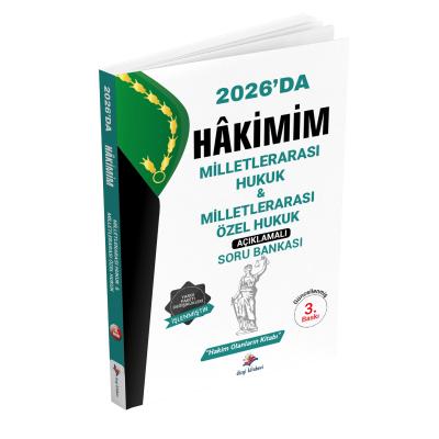 Dizgi Kitap 2026 Hakimim Milletlerarası Hukuk & Milletlerarası Özel Hukuk Açıklamalı Soru Bankası 3. Baskı