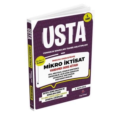 Dizgi Kitap 2026 Usta Mikro İktisat Konu Anlatımı ve Konularına Göre Tasnif Edilmiş Tamamı Çözümlü Çıkmış Sınav Soruları 2. Baskı Adem Kılıç