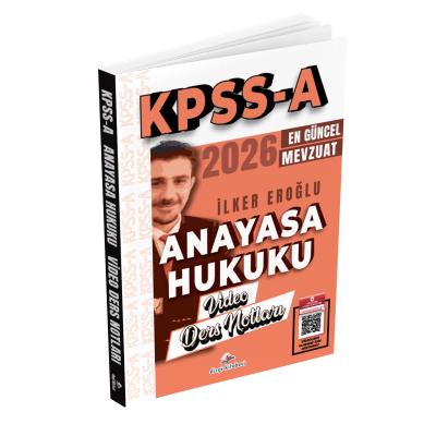 Dizgi Kitap 2026 KPSS A Anayasa Hukuku Video Ders Notları İlker Eroğlu