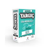 Dizgi Kitap Yargıç İcra Müdürlüğü Ders Notları Seti