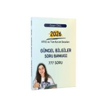 Dizgi Kitap 2026 KPSS ve Tüm Kurum Sınavları Güncel Bilgiler Soru Bankası Özlem Örel