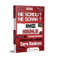 Dizgi Kitap 2026 Hukuk Atölyesi HMGS Hakimlik Ne Sordu Ne Sorar Medeni Usul Hukuku Tamamı Çözümlü Soru Bankası Mustafa Dinçdemir 2. Baskı