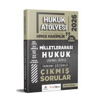 Dizgi Kitap 2026 Hukuk Atölyesi Hakimlik HMGS Hukuk Mesleklerine Giriş Sınavı Milletlerarası Hukuk Tamamı Çözümlü Çıkmış Sorular Dr. İlyas Atalan