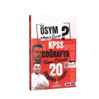 Dizgi Kitap ÖSYM Böyle Sorar 2026 KPSS Coğrafya Tamamı Çözümlü 20 Deneme Sınavı Enes Eker