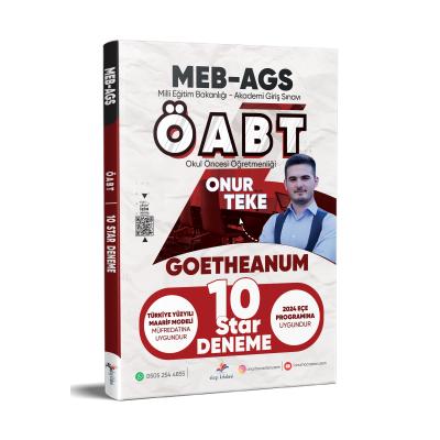 Dizgi Kitap 2026 MEB AGS ÖABT Okul Öncesi Öğretmenliği Tamamı Video Çözümlü 10 Star Deneme