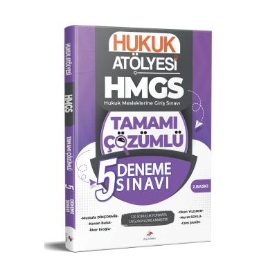 Dizgi Kitap 2026 Hukuk Atölyesi HMGS Hukuk Mesleklerine Giriş Sınavı Tamamı Çözümlü 5 Deneme Sınavı 2. Baskı