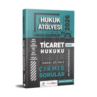 Dizgi Kitap 2026 Hukuk Atölyesi Hakimlik HMGS Hukuk Mesleklerine Giriş Sınavı Ticaret Hukuku Tamamı Çözümlü Çıkmış Sorular Mustafa Dinçdemir 2. Baskı