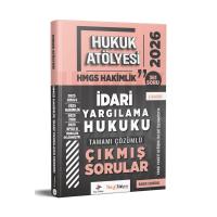 Dizgi Kitap 2026 Hukuk Atölyesi Hakimlik HMGS Hukuk Mesleklerine Giriş Sınavı İdari Yargılama Hukuku Tamamı Çözümlü Çıkmış Sorular İlker Eroğlu 2. Baskı