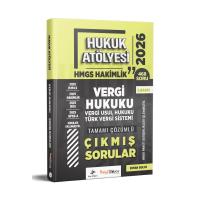 Dizgi Kitap 2026 Hukuk Atölyesi Hakimlik HMGS Hukuk Mesleklerine Giriş Sınavı Vergi Hukuku Tamamı Çözümlü Çıkmış Sorular Kenan Bulut 2. Baskı