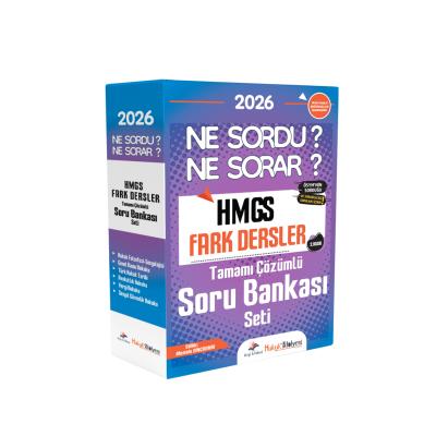 Dizgi Kitap Hukuk Atölyesi 2026 HMGS Fark Dersler Ne Sordu Ne Sorar Tamamı Çözümlü Soru Bankası Seti