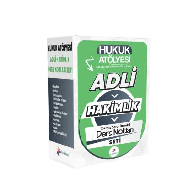 Dizgi Kitap 2026 Hukuk Atölyesi Adli Hakimlik Çıkmış Soru Örnekli Ders Notları Seti