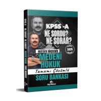 Dizgi Kitap 2026 KPSS A Medeni Hukuk Ne Sordu Ne Sorar Tamamı Çözümlü Soru Bankası Mustafa Dinçdemir