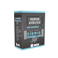 Dizgi Kitap 2026 Hukuk Atölyesi Adli Hakimlik Tamamı Çözümlü Orijinal Çıkmış Sorular Seti