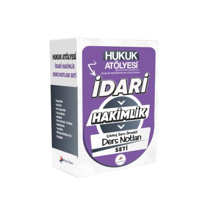 Dizgi Kitap 2026 Hukuk Atölyesi İdari Hakimlik Çıkmış Soru Örnekli Ders Notları Seti