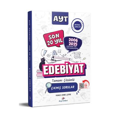 Dizgi Kitap 2026 AYT Edebiyat Konularına Göre Tasnif Edilmiş Tamamı Çözümlü Son 20 Yıl Çıkmış Sorular Yunus Emre Çevik