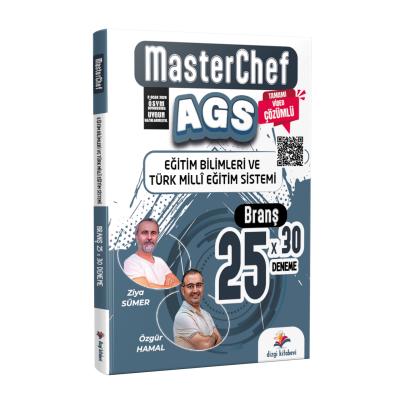Dizgi Kitap 2026 MasterChef MEB AGS Eğitim Bilimleri ve Türk Milli Eğitim Sistemi Tamamı Video Çözümlü 25 Branş Deneme Ziya Sümer Özgür Hamal