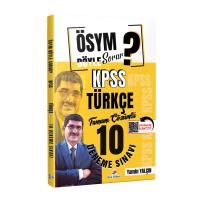 Dizgi Kitap ÖSYM Böyle Sorar 2026 KPSS Türkçe Tamamı Çözümlü 10 Deneme Sınavı Yamin Yalçın