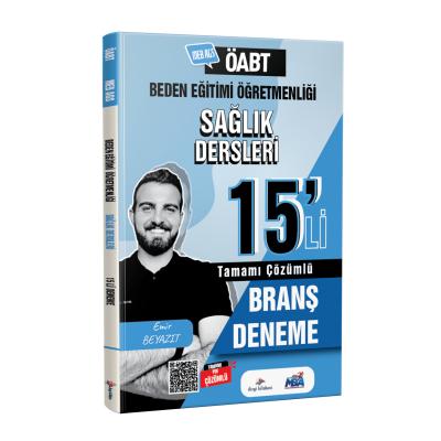 Dizgi Kitap 2026 MEB AGS ÖABT Beden Eğitimi Sağlık Dersleri Tamamı  Çözümlü 15 Branş Deneme Emir Beyazıt