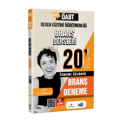 Dizgi Kitap 2026 MEB AGS ÖABT Beden Eğitimi Branş Dersleri Tamamı Çözümlü 20 Branş Deneme Gizem Aytamaner