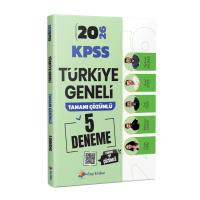 Dizgi Kitap 2026 KPSS Türkiye Geneli Tamamı Çözümlü 5 Deneme Sınavı Enes Eker, Zeki Tuğa