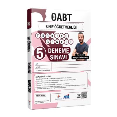 Dizgi Kitap 2026 MEB AGS ÖABT Sınıf Öğretmenliği Türkiye Geneli Tamamı Çözümlü Fasiküller Halinde 5 Deneme Sınavı Hüseyin Küçüksubaşı