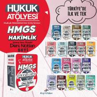 Dizgi Kitap Hukuk Atölyesi HMGS Hakimlik Çıkmış Soru Örnekli Ders Notları Seti