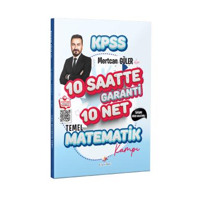 Dizgi Kitap 2026 KPSS Mertcan Güler ile Tamamı Video Anlatımlı 10 Saatte Garanti 10 Net Temel Matematik Kampı