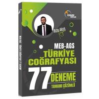 Doktrin Yayınları MEB-AGS Türkiye Coğrafyası 77 Deneme Çözümlü - Rıza Akın Kayar
