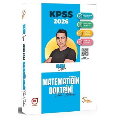 Doktrin Yayınları 2026 KPSS Matematik Doktrini Soru Bankası Çözümlü - Kazım Özcan