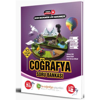 E-Coğrafya Yayınları 10. Sınıf Coğrafya Soru Bankası