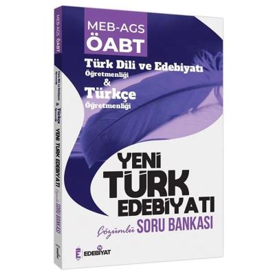 Edebiyat TV ÖABT MEB-AGS Türk Dili Edebiyatı-Türkçe Yeni Türk Edebiyatı Soru Bankası Çözümlü