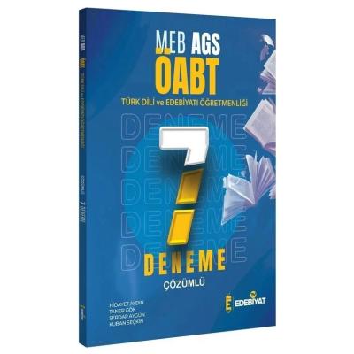 Edebiyat TV ÖABT MEB-AGS Türk Dili Edebiyatı Öğretmenliği 7 Deneme Çözümlü - Hidayet Aydın