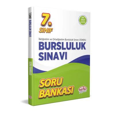 Editör Yayınları 7. Sınıf Bursluluk Sınavı Soru Bankası