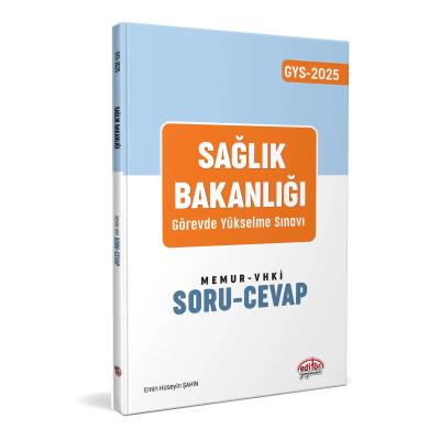 Editör Yayınları 2025 T.C. Sağlık Bakanlığı GYS Soru-Cevap