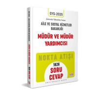 Editör Yayınları 2025 T.C. Aile ve Sosyal Hizmetler Bakanlığı GYS Müdür ve Müdür Yardımcısı Soru - Cevap