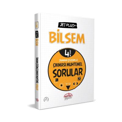 Editör Yayınları 4. Sınıf Bilsem Jet Plus+ Tamamı Çözümlü Çıkması Muhtemel Sorular
