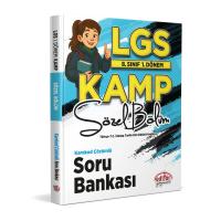 Editör Yayınları LGS 8. Sınıf 1. Dönem Kamp Sözel Bölüm Karekod Çözümlü Soru Bankası