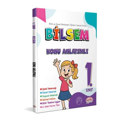 Editör Yayınları 1. Sınıf Bilsem Konu Anlatımlı 