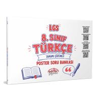 Editör Yayınları LGS 8. Sınıf Türkçe Poster Soru Bankası