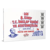 Editör Yayınları LGS 8. Sınıf T.C. İnkılap Tarihi ve Atatürkçülük Poster Soru Bankası