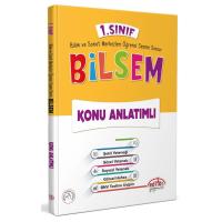 Editör Yayınları 1. Sınıf Bilsem Konu Anlatımlı 