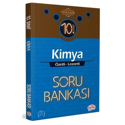 Editör Yayınları 10. Sınıf Kimya Özetli Lezzetli Soru Bankası