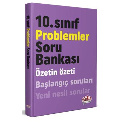 Editör Yayınları 10. Sınıf Matematik Problemler Soru Bankası