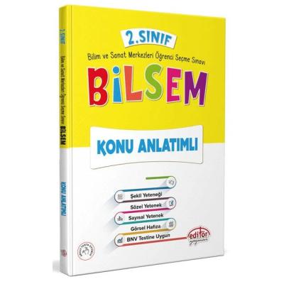 Editör Yayınları 2. Sınıf Bilsem Konu Anlatımlı